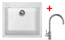 Sinks CUBE 560 Milk + Vitalia 